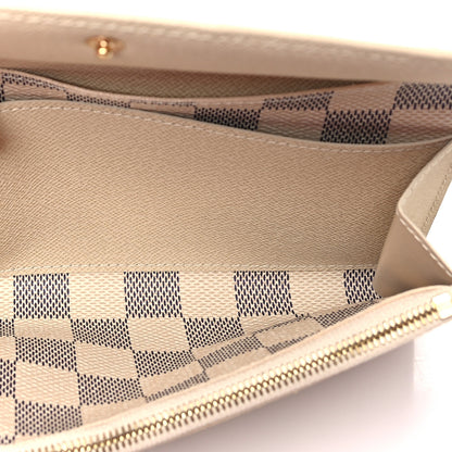 Louis Vuitton Damier Azur Emilie Wallet 5 of 8