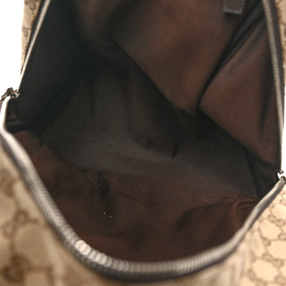 Gucci Monogram Travel Backpack Dark Brown 5 of 10