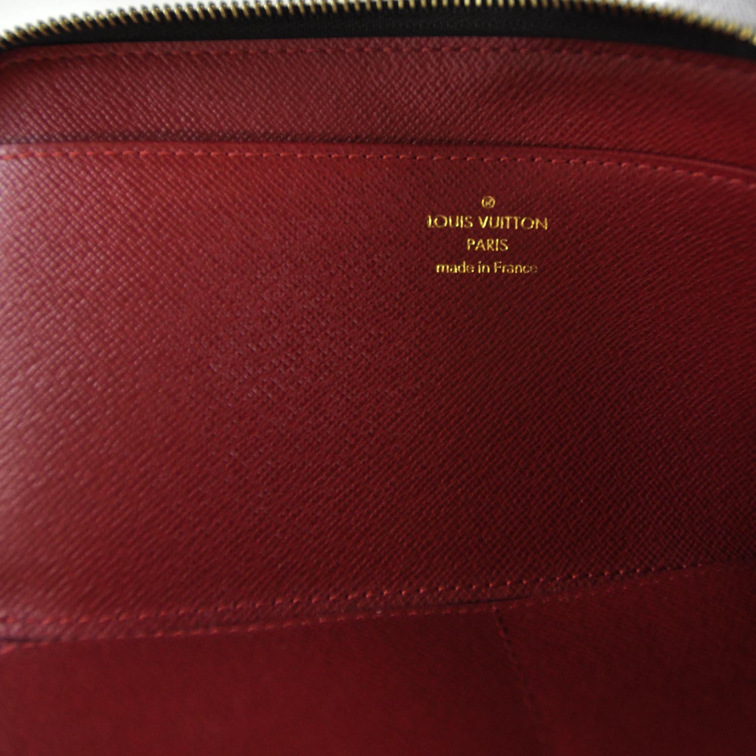 Louis Vuitton Damier Ebene Complice Trunks and Bags Wallet Red 11 of 12