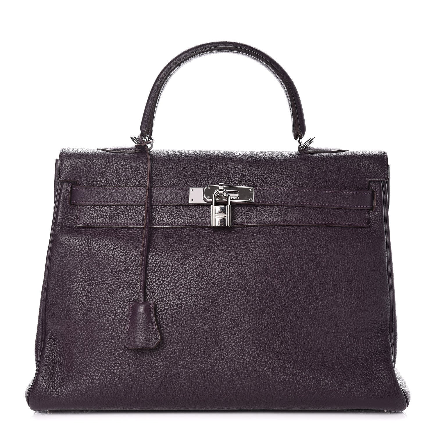 Hermes Togo Kelly Retourne 35 Raisin 1 of 51