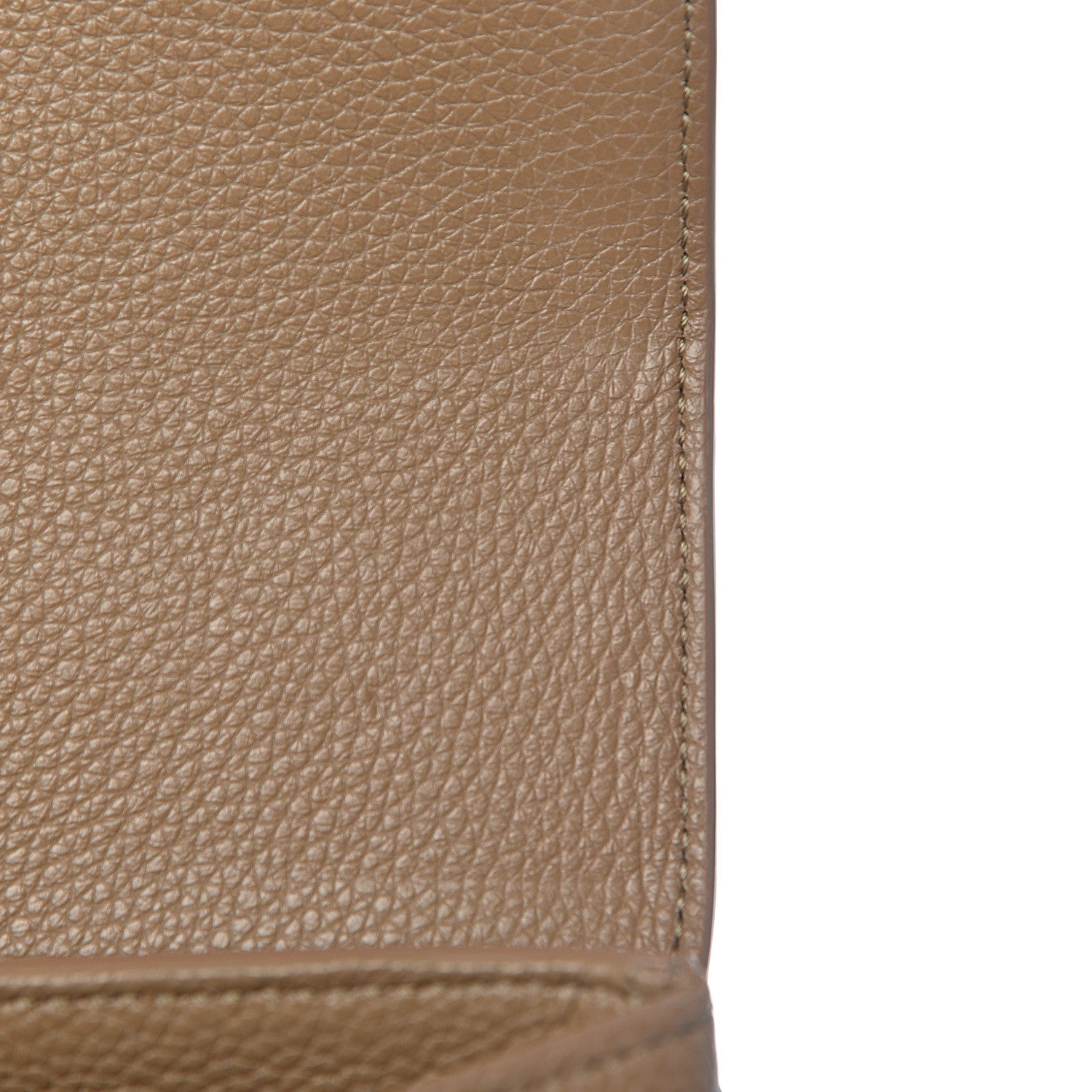 Celine Grained Calfskin Classique 16 Top Handle Bag Beige 8 of 11