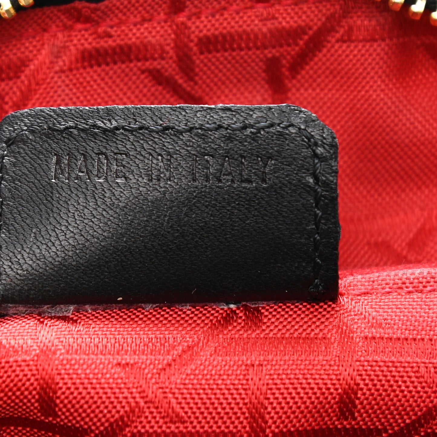 Lambskin Cannage Medium Lady Dior Black
