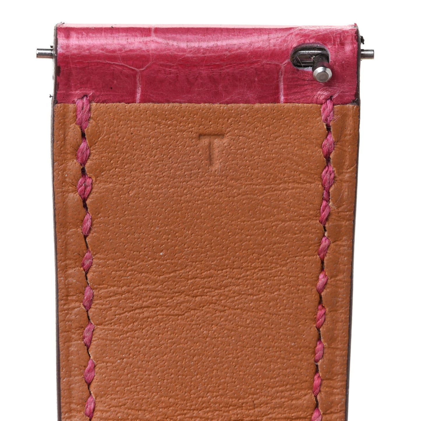 Alligator Heure H Hour Watch 30mm Strap Framboise