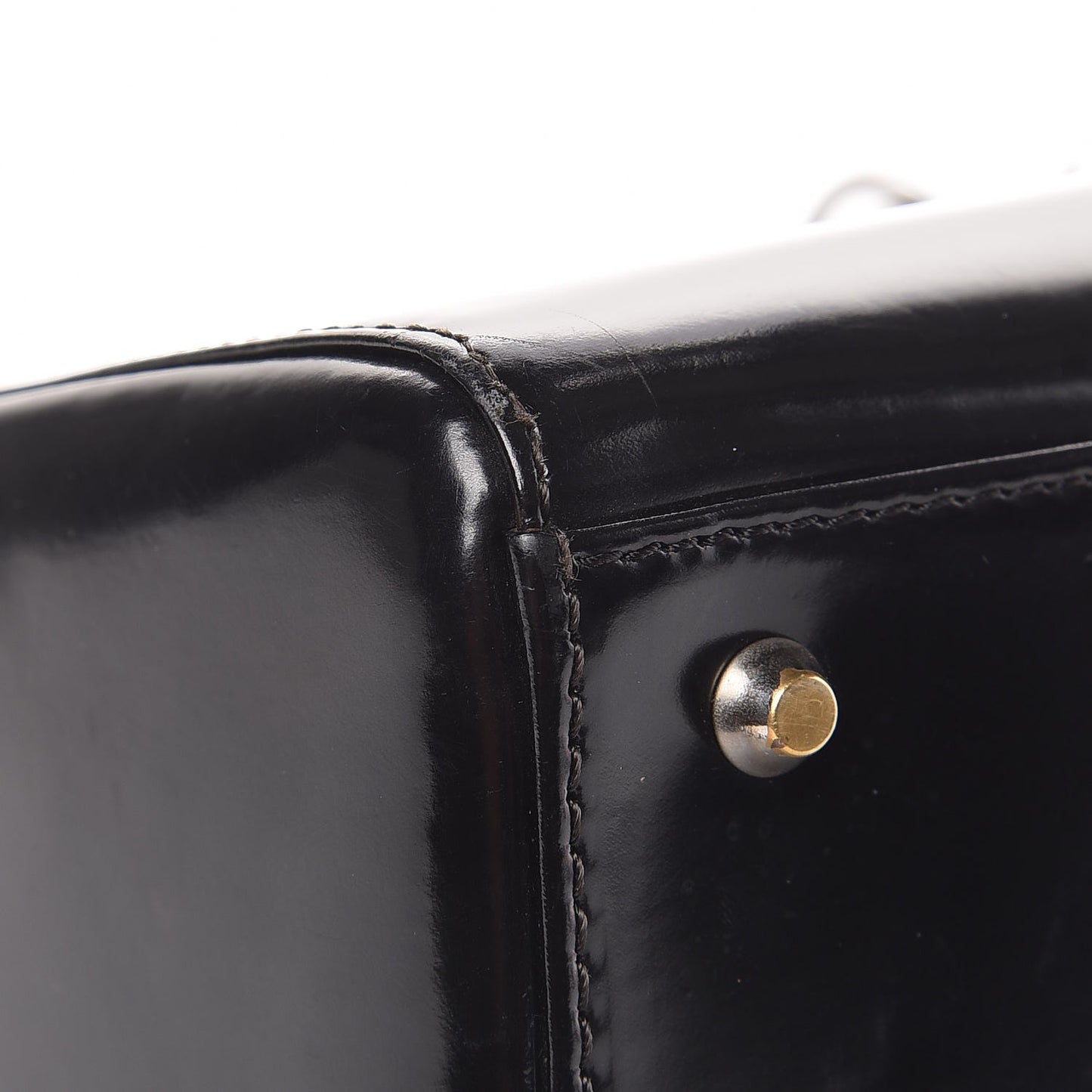 Patent Medium Lady Dior Black