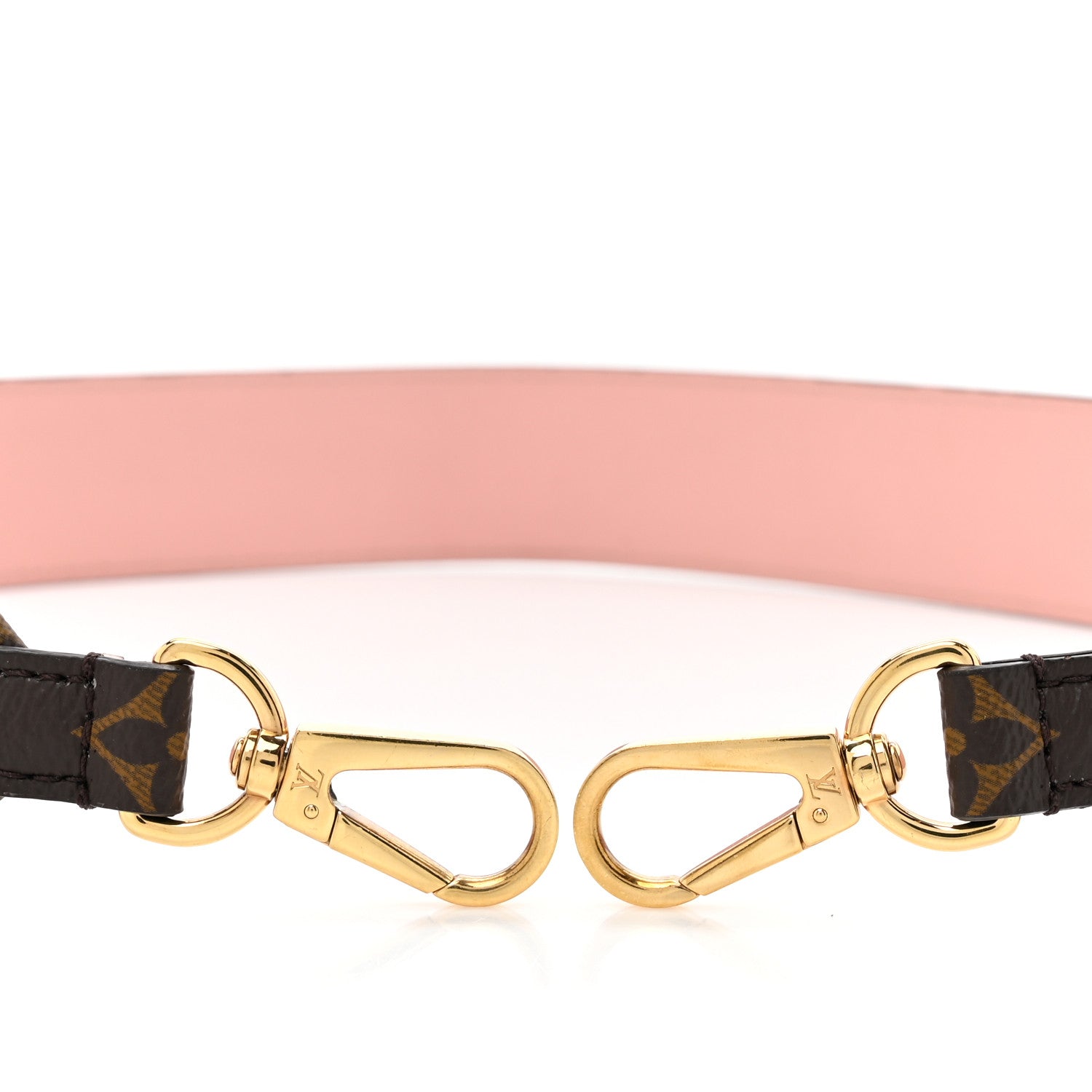 Louis Vuitton Monogram Bandouliere Shoulder Strap Rose Poudre 3 of 8
