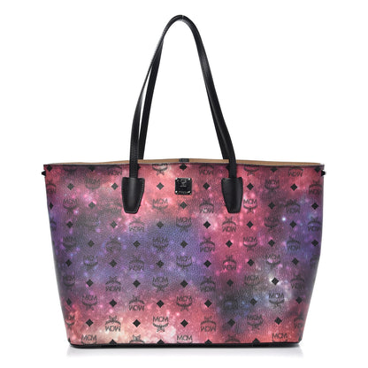 MCM Galaxy Visetos Medium Shopper Tote Multicolor 1 of 8