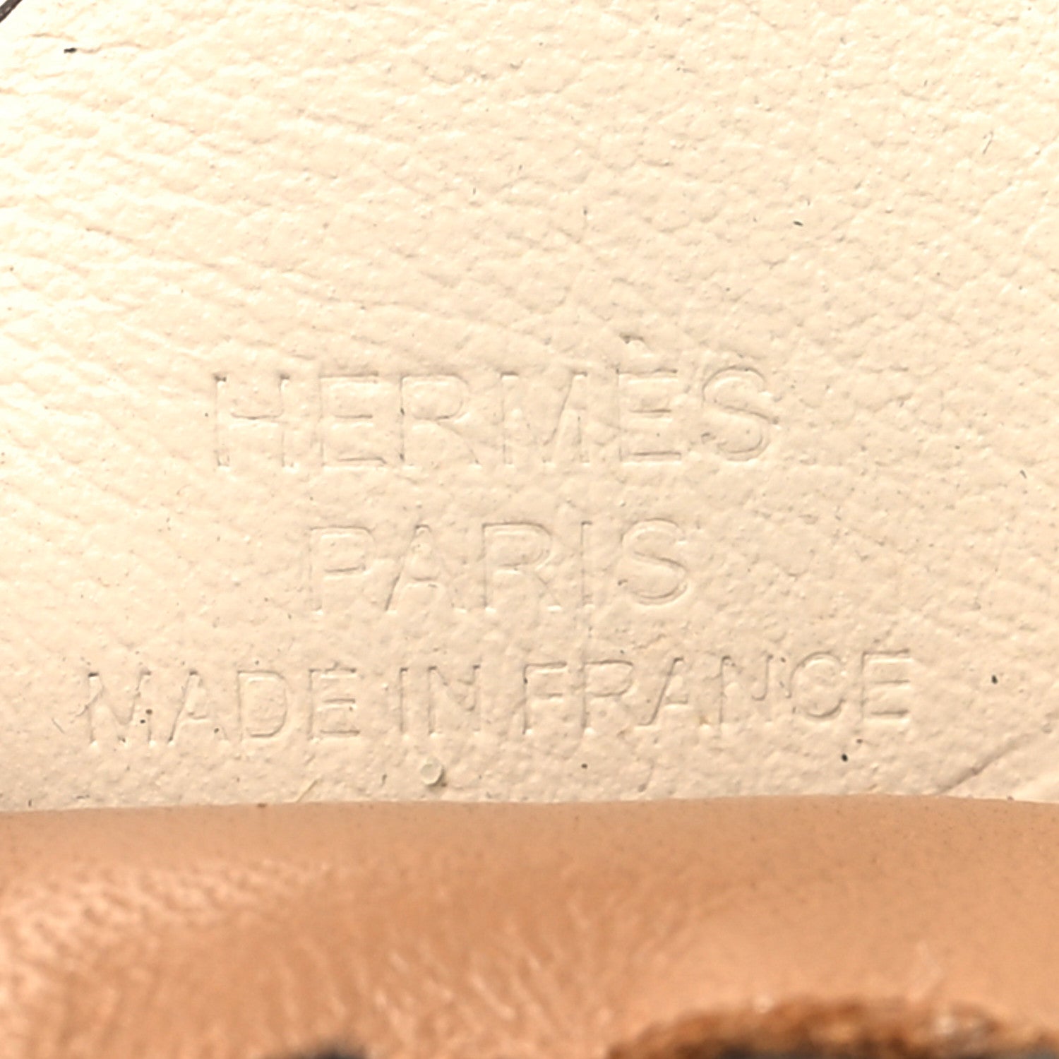 Hermes Milo Lambskin Grigri Rodeo Pegase Horse Bag Charm PM Sesame Black Nata 3 of 5