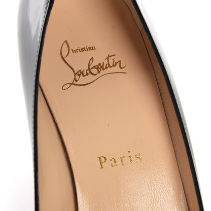 Christian Louboutin Patent Pigalle Follies 55 Pumps 39 Black 7 of 8
