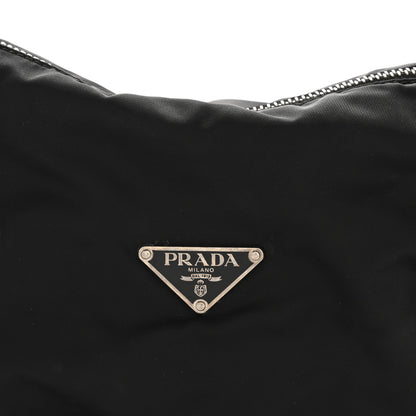 Prada Nylon Shoulder Bag Black 8 of 14