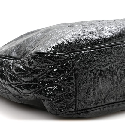 Chanel Vinyl Rodeo Bag Black 9 of 10