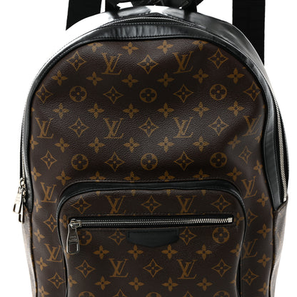 Louis Vuitton Monogram Macassar Josh Backpack 7 of 9