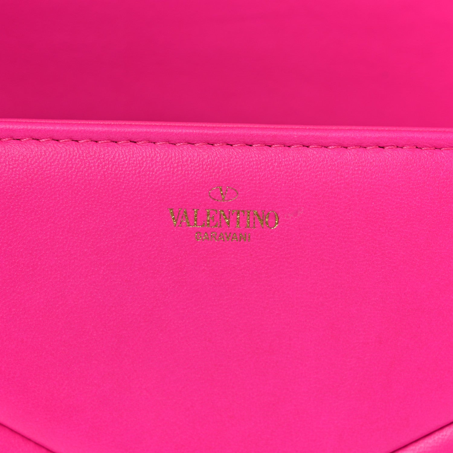 Valentino Garavani Nappa Tonal Monochrome One Stud Top Handle Bag Pink PP 6 of 11