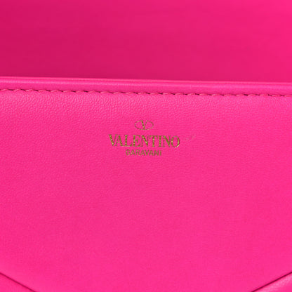 Valentino Garavani Nappa Tonal Monochrome One Stud Top Handle Bag Pink PP 6 of 11