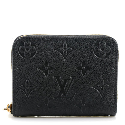 Louis Vuitton Empreinte Zippy Coin Purse Black 1 of 7