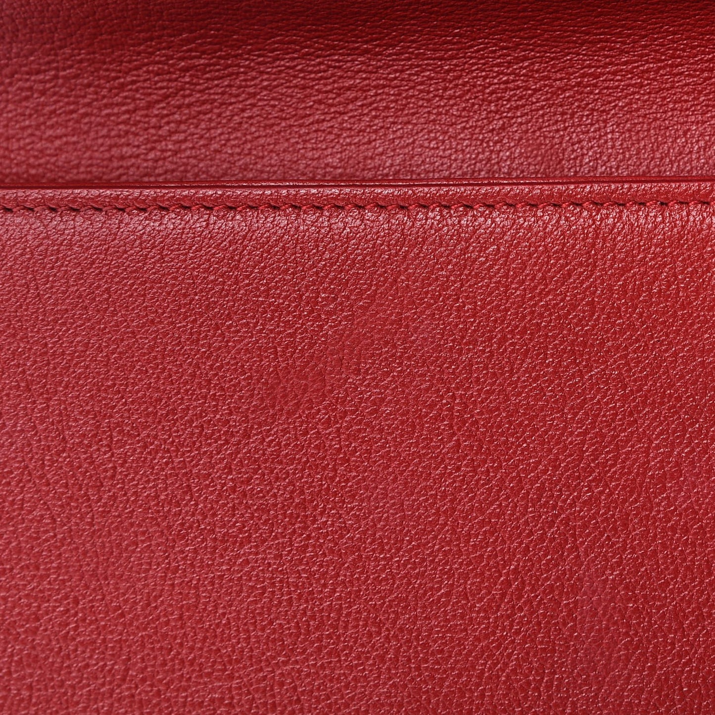 Calfskin Monogram Large Belle De Jour Clutch Red