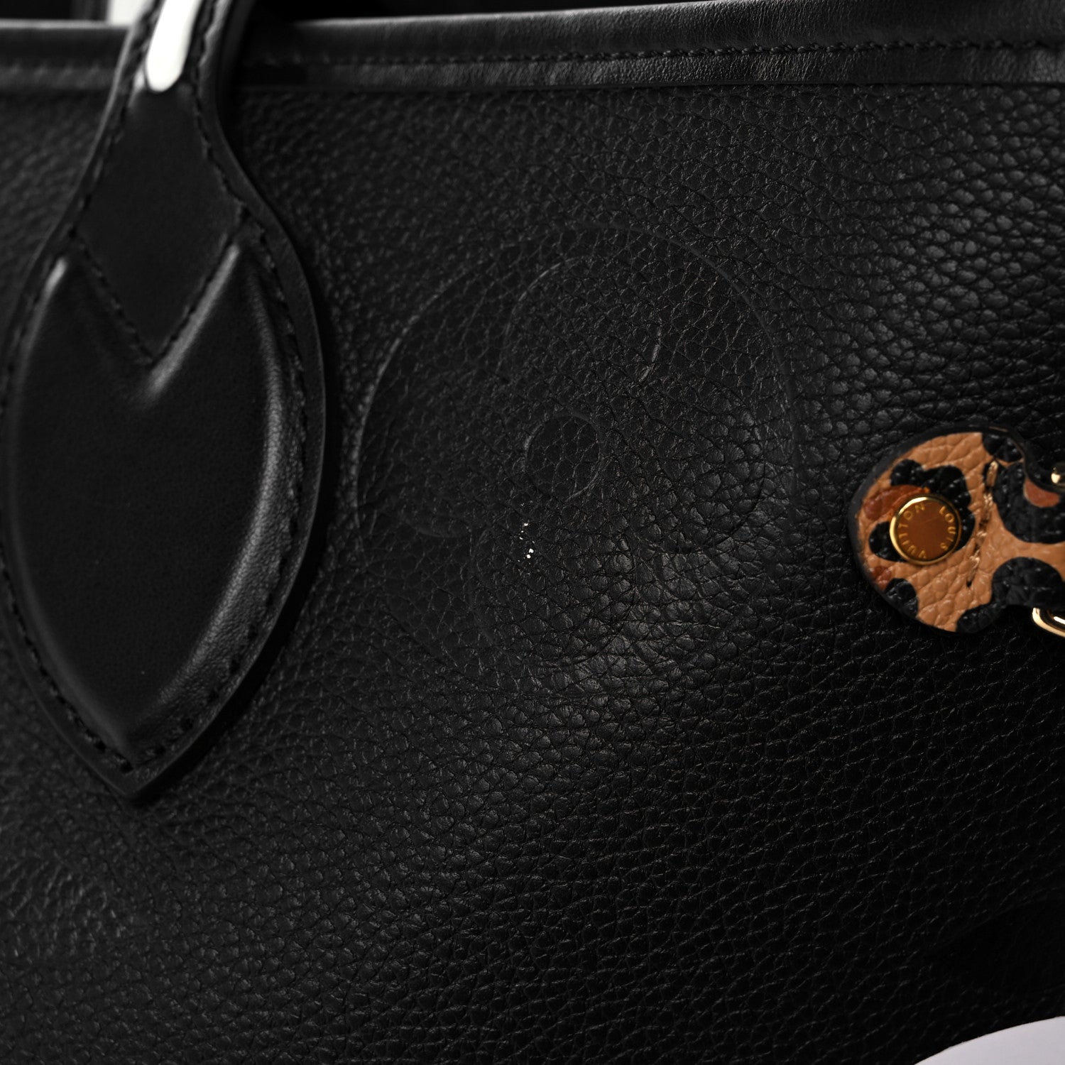 Louis Vuitton Empreinte Monogram Giant Wild At Heart Neverfull MM Black 11 of 11