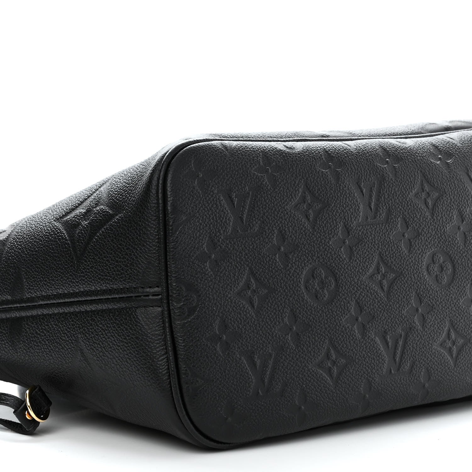 Louis Vuitton Empreinte Monogram Giant Neverfull MM Black 9 of 10