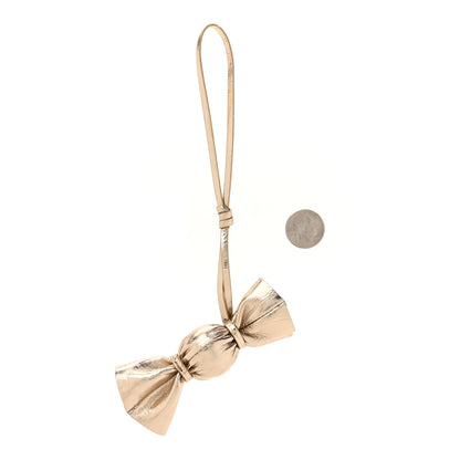 Fendi Rock Millenium Laminato So Sweet Bag Charm Platino 2 of 4