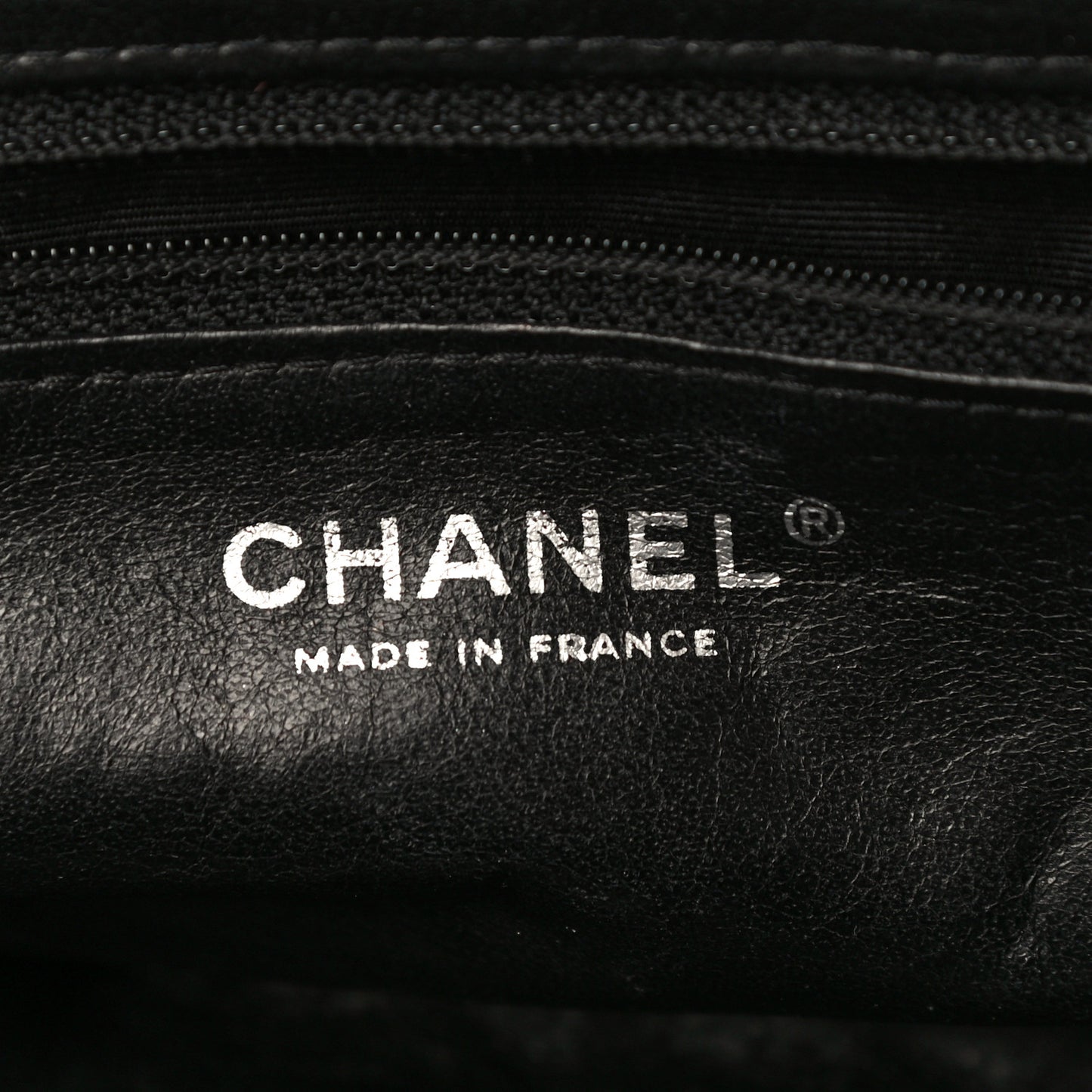 Caviar Quilted Timeless Clutch Black