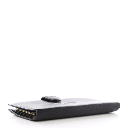 Chanel Caviar Timeless CC French Wallet Black 3 of 10
