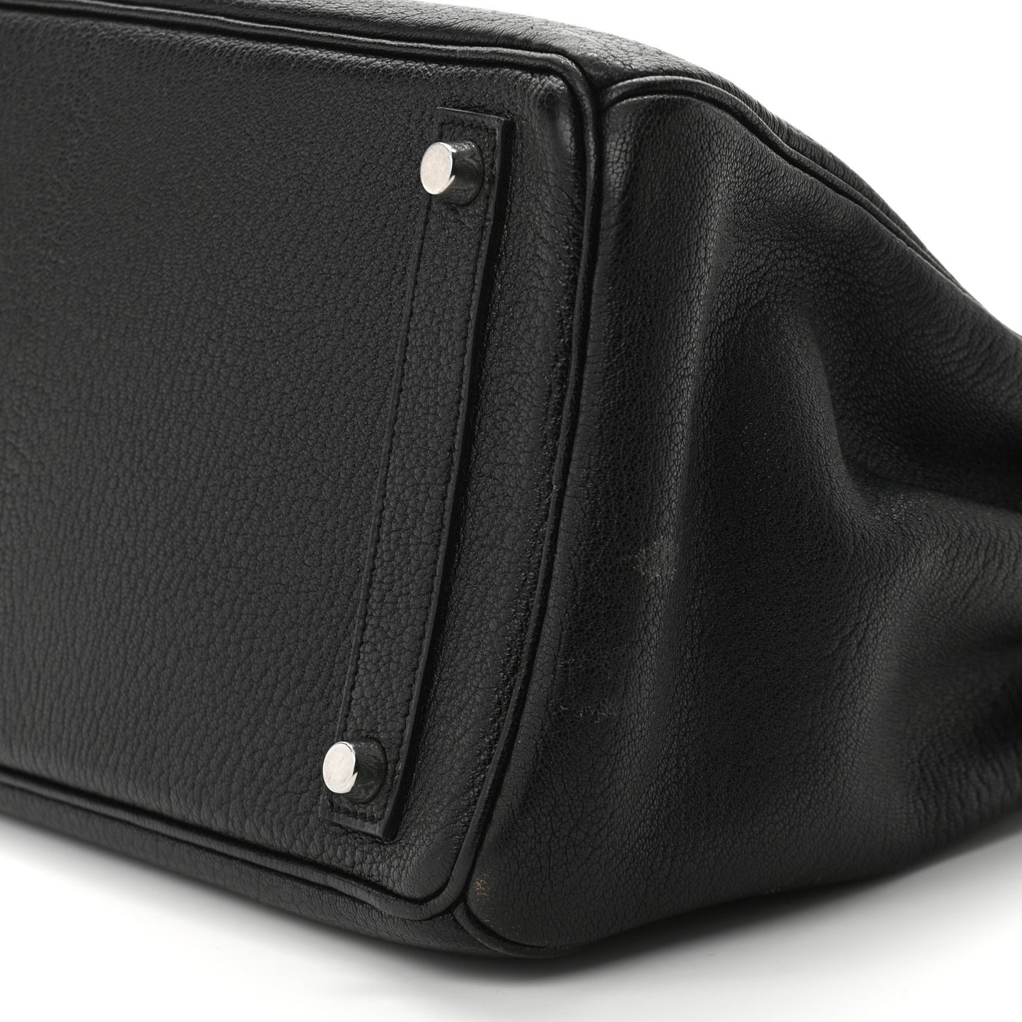 Chevre de Coromandel HAC Birkin 32 Black