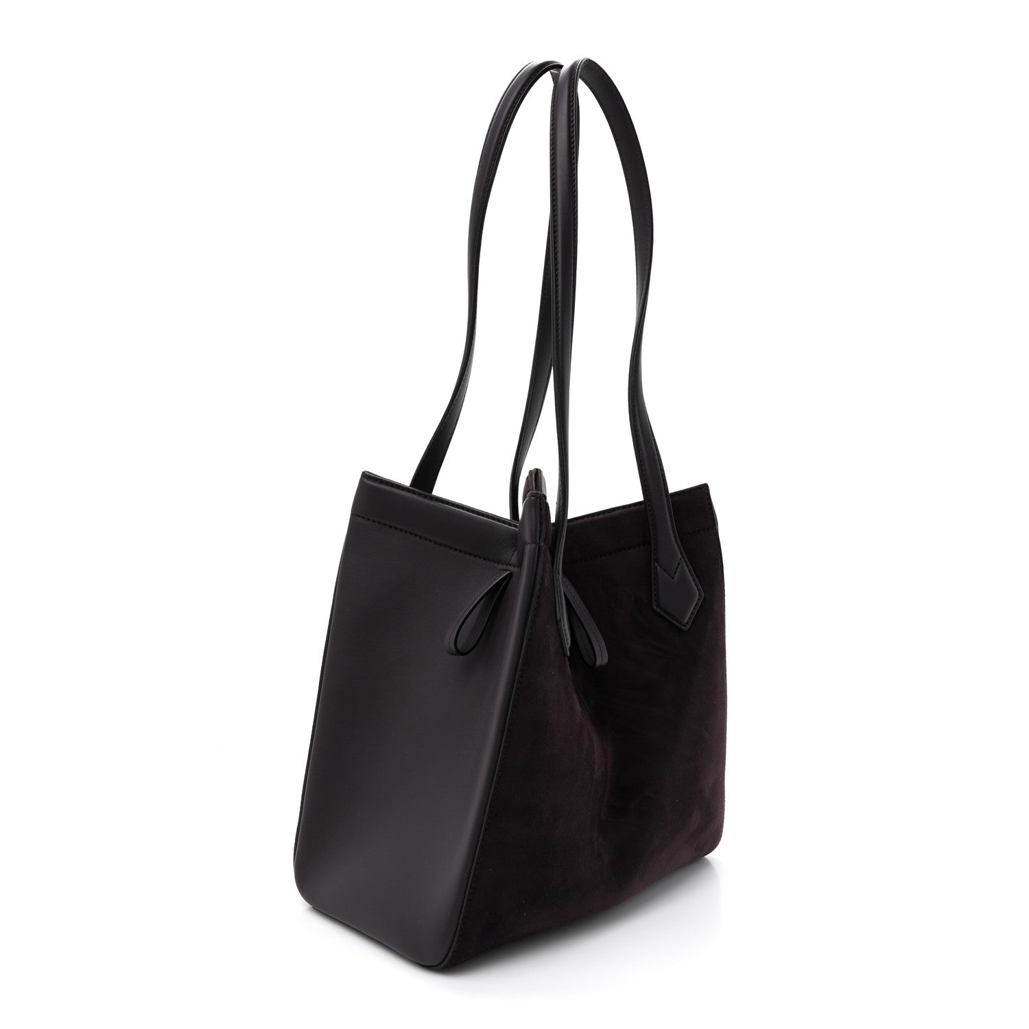 Fendi Vitello Grace Camoscio Medium Fendi Origami Plum 3 of 14