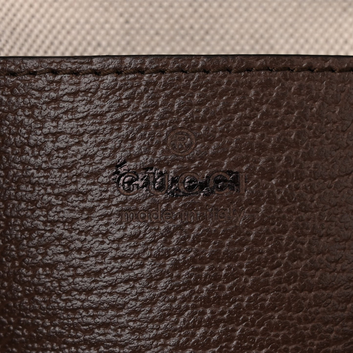Monogram Jumbo GG Textured Dollar Calfskin Web Mini Horsebit 1955 Shoulder Bag  Camel Ebony New Acero