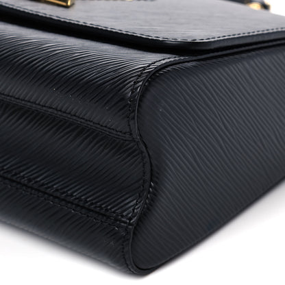 Louis Vuitton Epi Twist Shoulder Bag MM Black 10 of 10