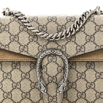 Gucci GG Supreme Monogram Mini Dionysus Shoulder Bag Taupe 8 of 10