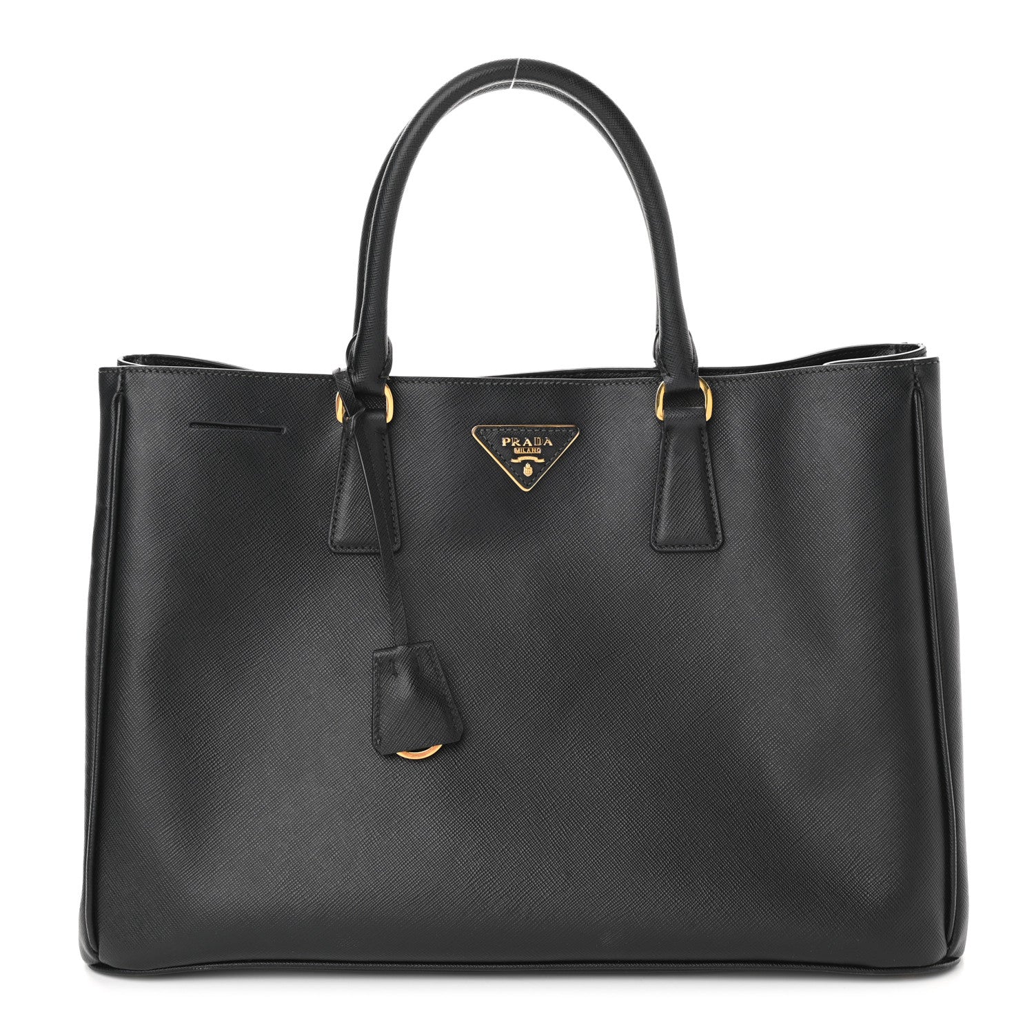 Prada Saffiano Lux Large Tote Black 1 of 11