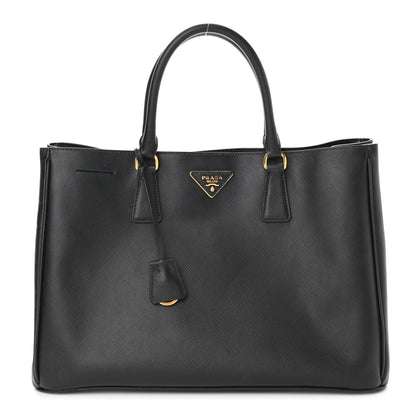 Prada Saffiano Lux Large Tote Black 1 of 11