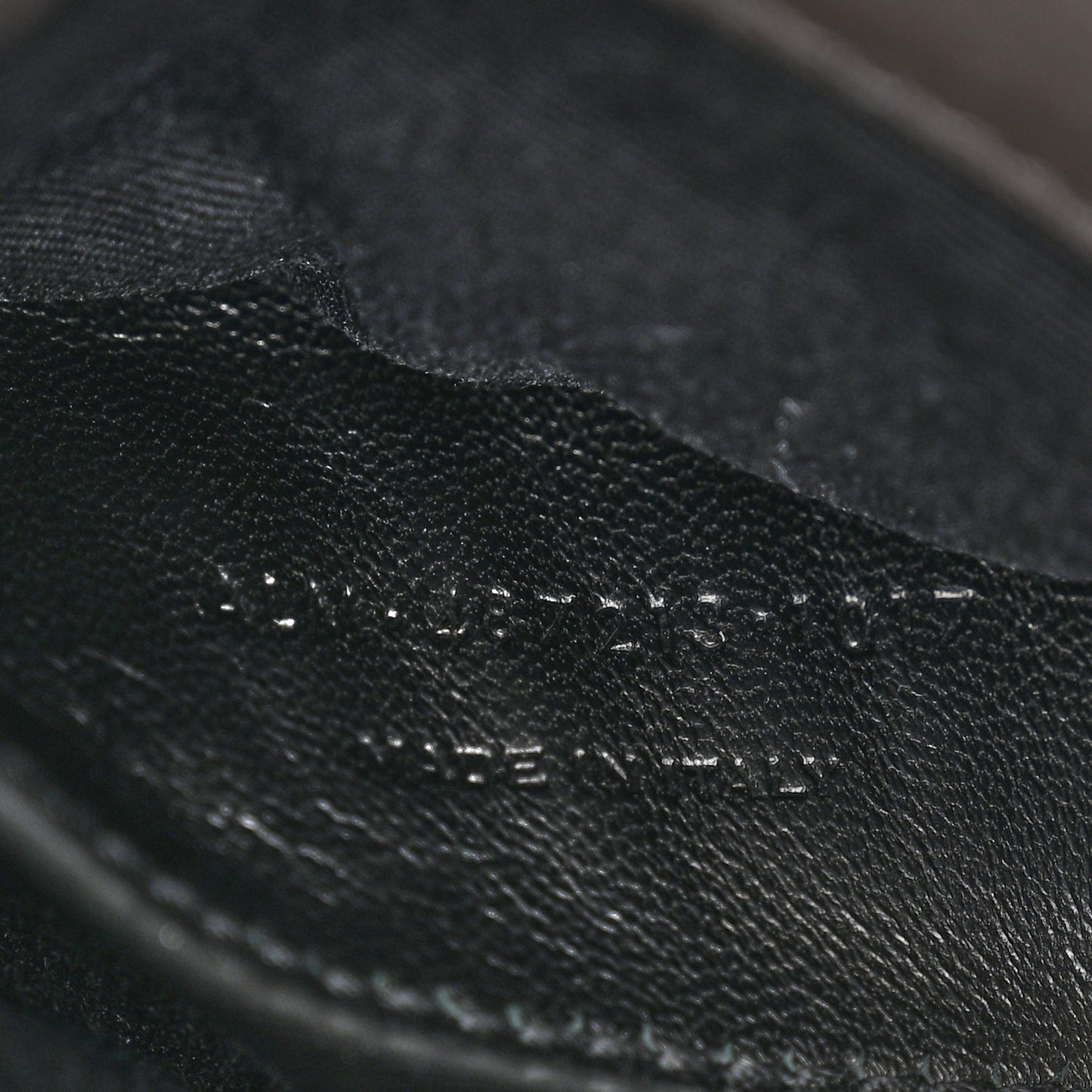 Sheepskin Matelasse Chevron Monogram Medium College Bag