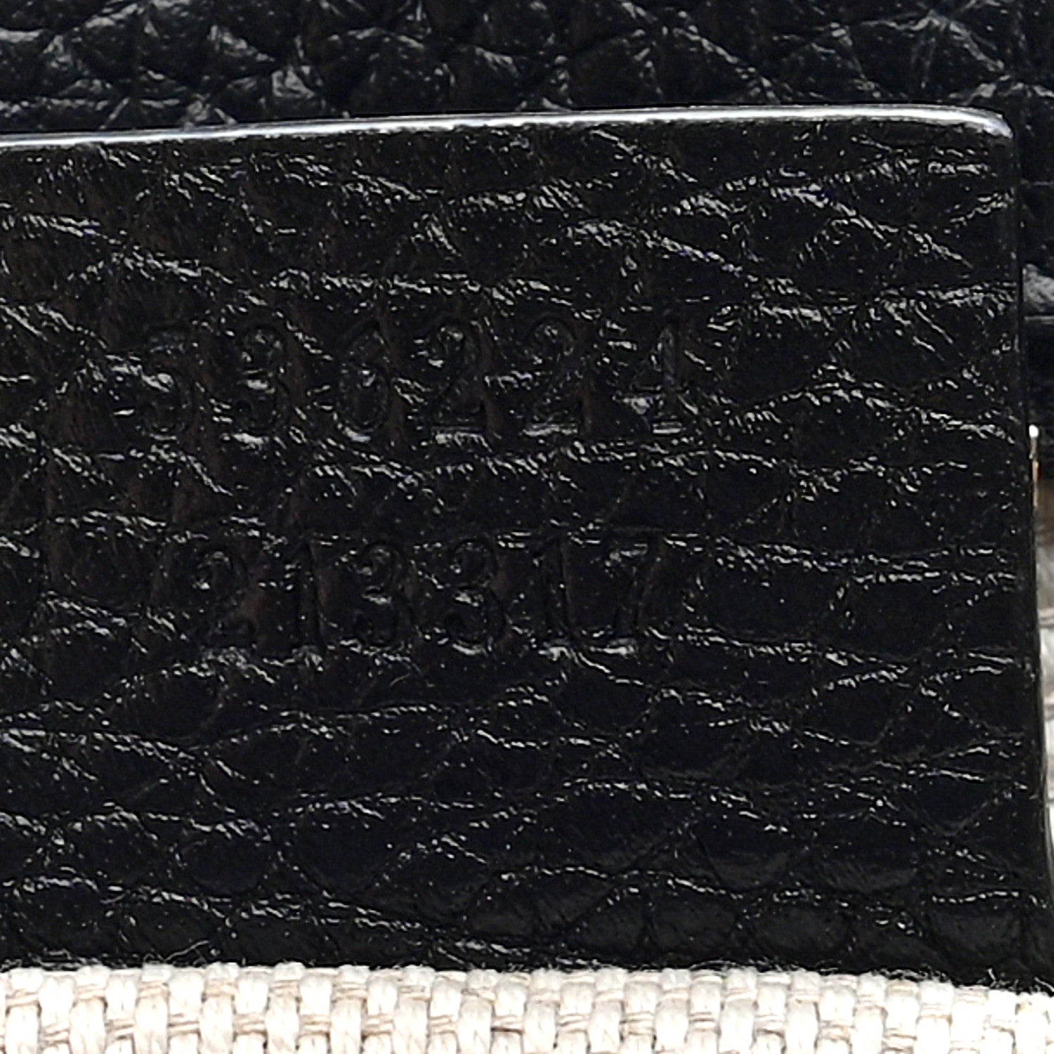 Gucci Pebbled Calfskin Medium Soho Flap Crossbody Black 7 of 10
