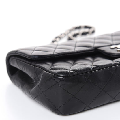 Chanel Lambskin Quilted East West Flap Black 8 of 13