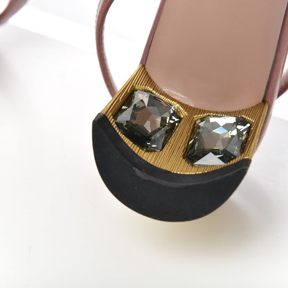 Gucci Eel Arielle Round Toe Pumps 35.5 Rose Bud 15 of 16