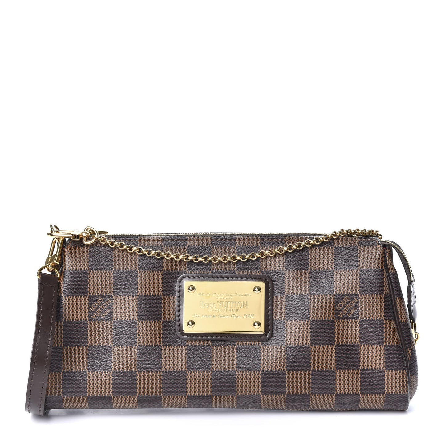 Damier Ebene Eva Clutch