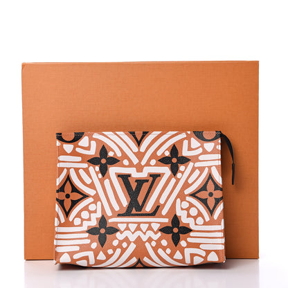 Louis Vuitton Monogram Giant Crafty Pochette Toiletry 26 Creme Caramel 8 of 8