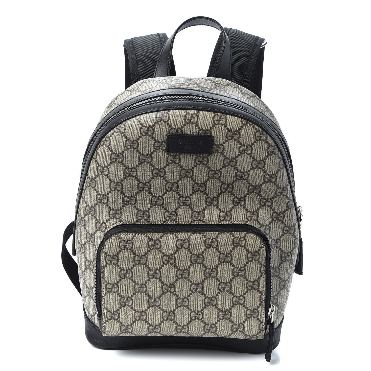 Gucci GG Supreme Monogram Small Eden Day Backpack Black 1 of 10