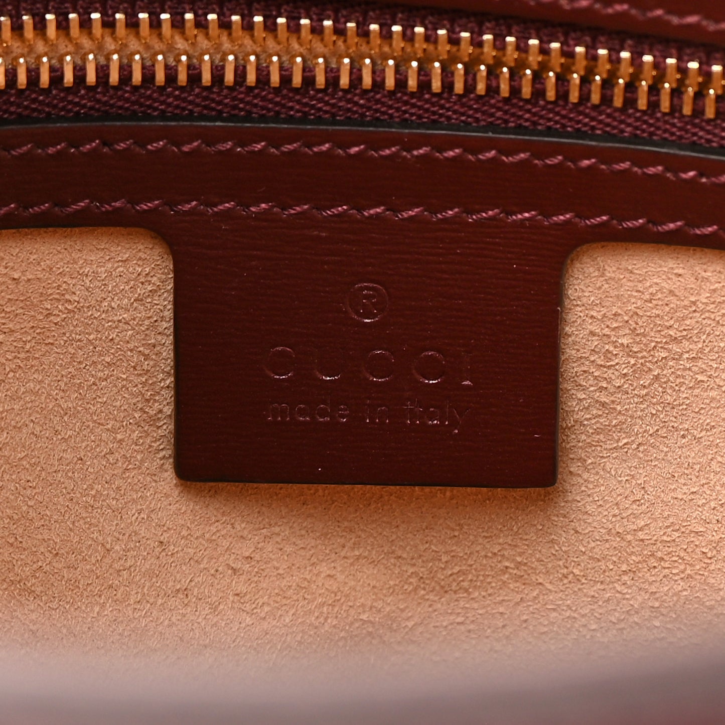 GG Monogram Calfskin Medium Arli Shoulder Bag Sahara Rubino Chardonnay