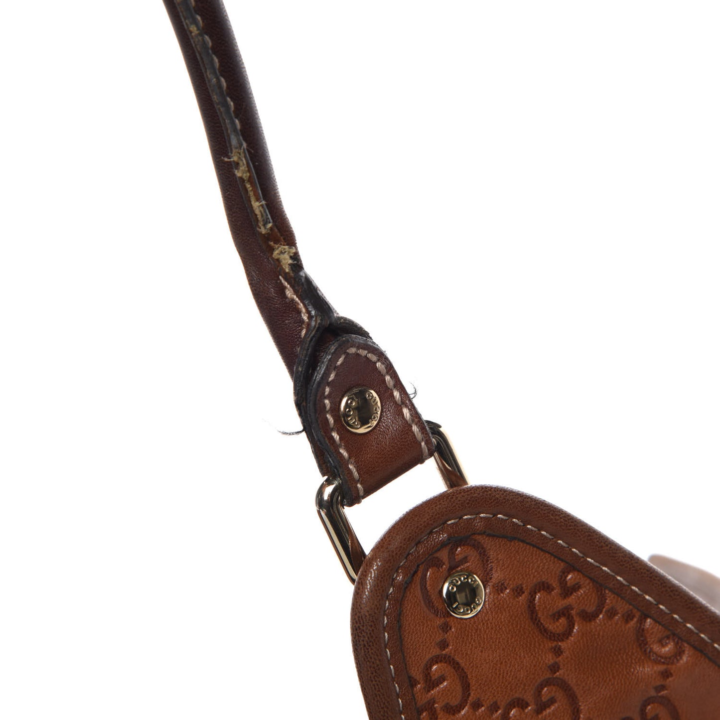 Guccissima Large Joy Shoulder Bag Brown