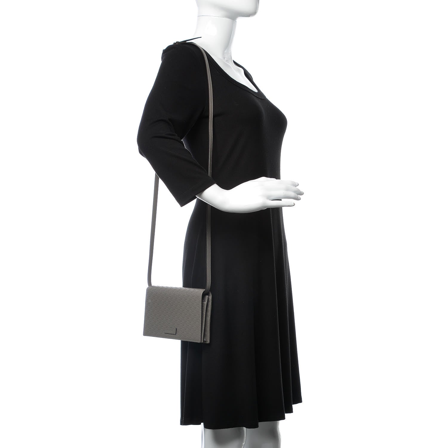 Gucci Soft Microguccissima Crossbody Wallet Loess 2 of 8