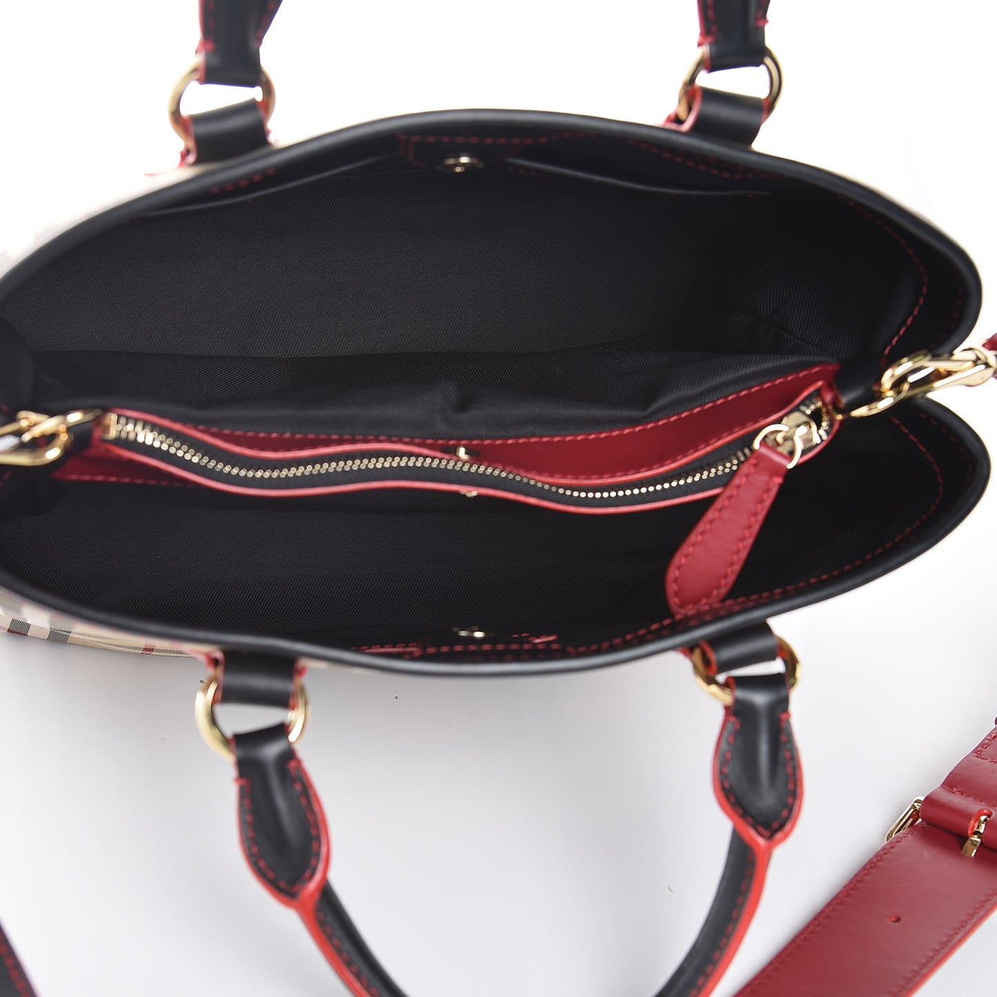 Horseferry Check Medium Ballingdon Tote Honey Black