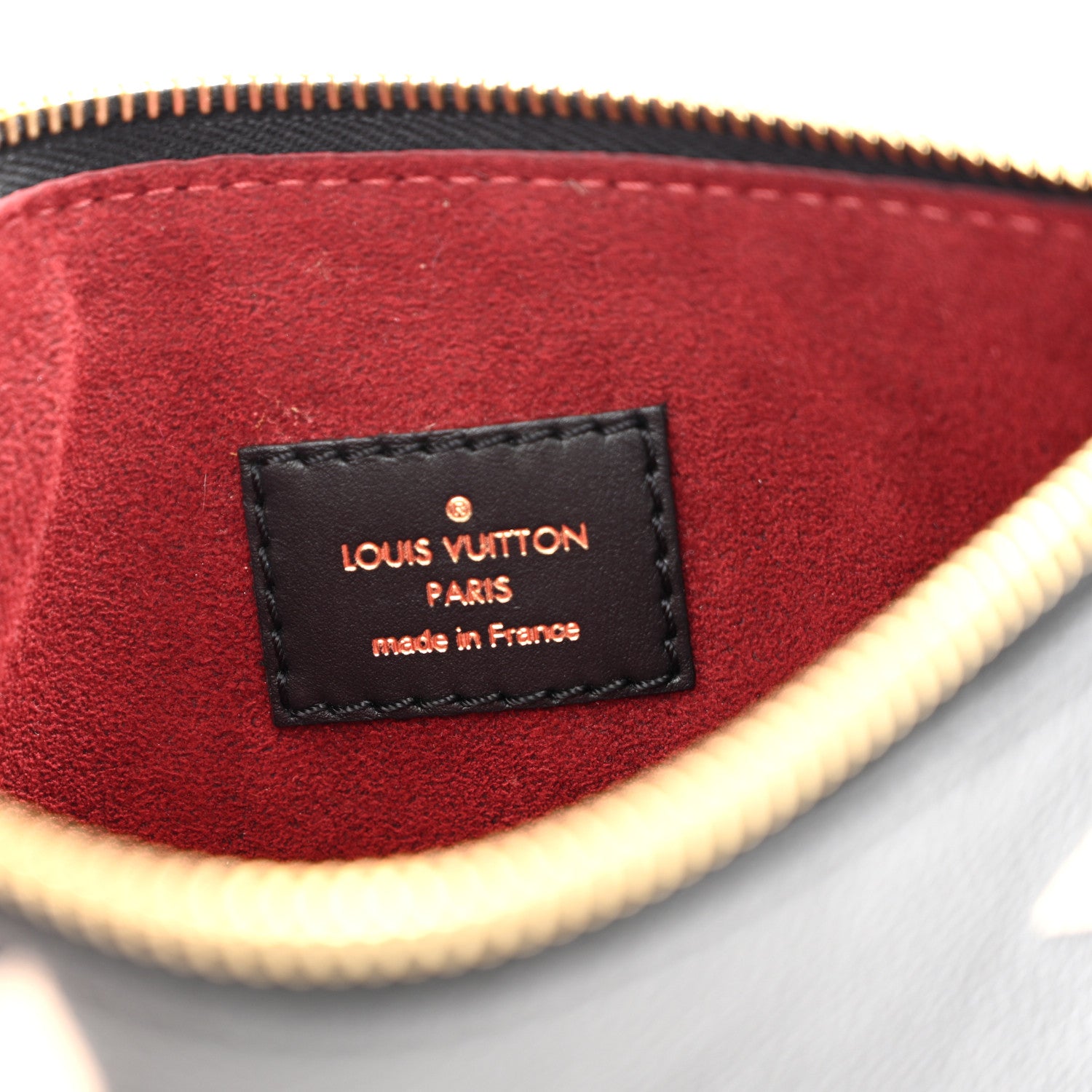 Louis Vuitton Empreinte Monogram Giant Neonoe MM Pochette Black Beige 6 of 9