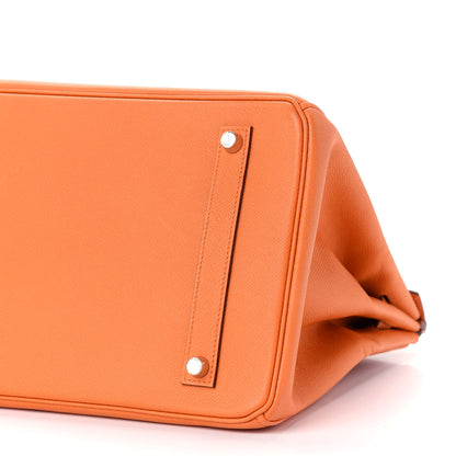 Hermes Epsom Birkin 35 Orange 9 of 11