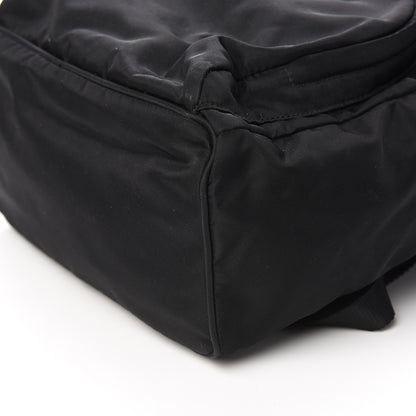 Prada Tessuto Nylon Saffiano Tote Backpack Black 9 of 10