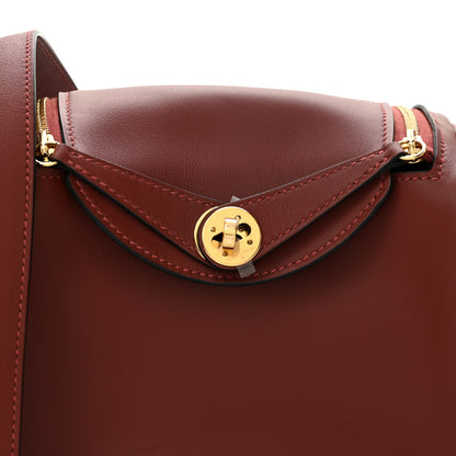 Hermes Swift Verso Mini Lindy 20 Rouge H Rouge Sellier 8 of 11