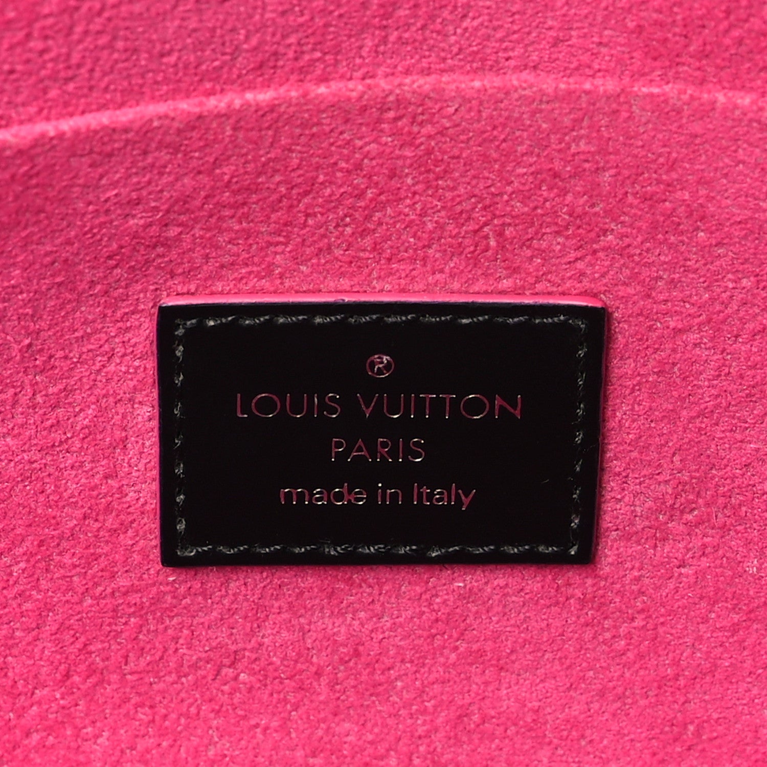 Louis Vuitton Epi Pochette Felicie Black Hot Pink 7 of 10