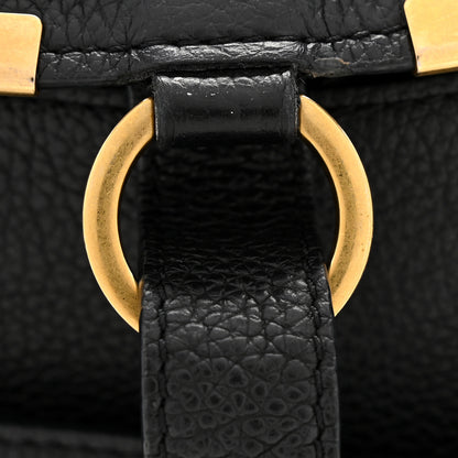 Chloe Calfskin Medium Marcie Round Crossbody Bag Black 30 of 34