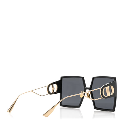 Christian Dior Acetate Square 30 Montaigne Sunglasses Black 4 of 7