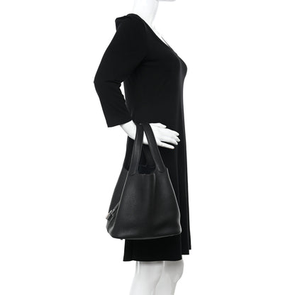 Hermes Taurillon Clemence Picotin Lock 22 MM Black 2 of 11